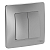 Выключатель 2-кл. СП Blanca 10А IP20 (сх. 5) 250В алюм. SE BLNVS010503