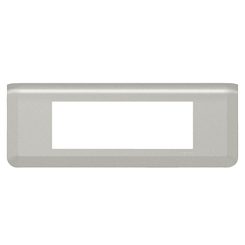 Рамка 6мод. Mosaic алюм. Leg 079316L