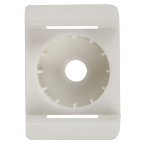 Площадка монтажная 16х23 под пистолет бел. (уп.100шт) IEK UHP20-16-23-100-K01