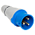 Вилка переносная 023 2Р+РЕ 32А 220В IP44 PROxima EKF ps-023-32-220-PRO