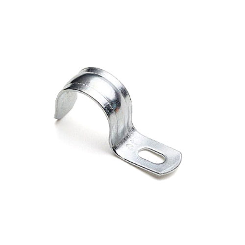 Скоба крепежная однолапковая d21-22мм метал. (уп.100шт) EKF sm-1-21-22