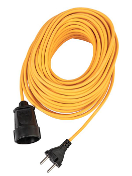 Удлинитель-шнур 1х30м 10A 220В 2200Вт ПВС 2х0.75 УХ10 Россия УХ10 КОСМОС YSHKsm30m-1g(10A)S
