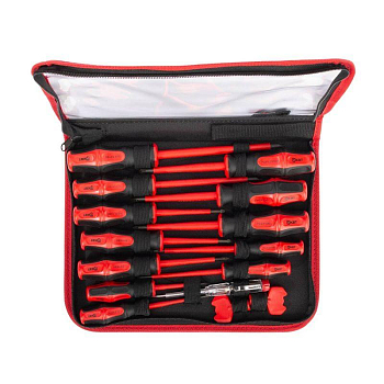 Набор диэлектрических отверток НИО-15 ПРОФИ КВТ 103015