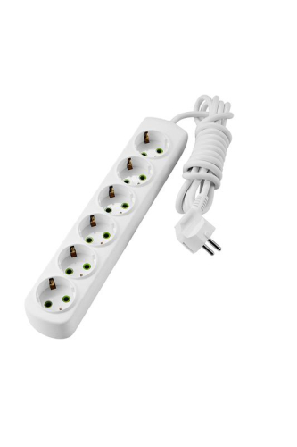 Удлинитель 6х3м с заземл. Letitia LEZARD 721-0603-601