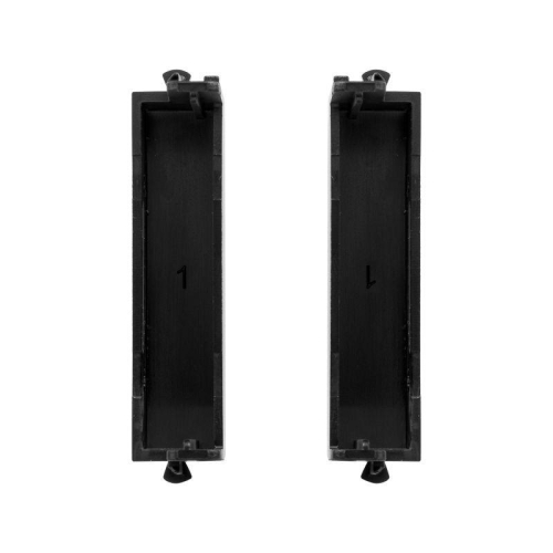 Комплект модульных заглушек 0.5мод. Avanti "Черный матовый" (уп.2шт) DKC 4412995