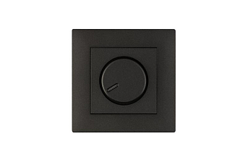 Розетка 1-м Karea RIZZ STAR без заземл. дым. металлик Makel 88050022