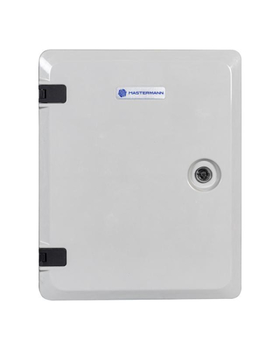 Шкаф монтажный композитный 290х390х190 Пластик-2УТ+ Mastermann 00-01020932