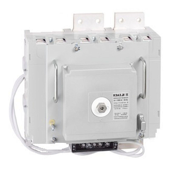 Выключатель автоматический 2п 1600А 55кА ВА56-43-804730-1600А-440DC-НР230AC/220DC-ПЭ230AC УХЛ3 КЭАЗ 320071