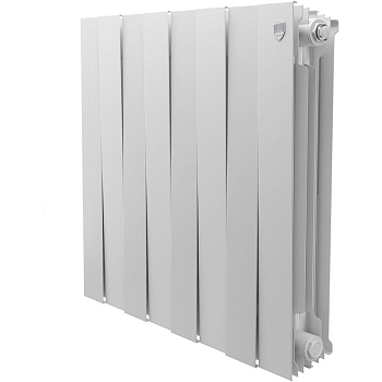Радиатор биметал. 8 секц. PianoForte 500 Bianco Traffico Royal Thermo НС-1176327
