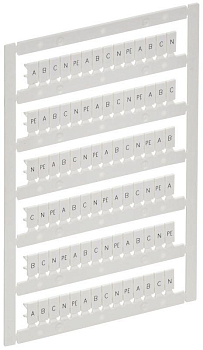 Маркер для CTS/CP 2.5кв.мм "A; B; C; N; PE" ARMAFIX IEK AF-CT10D-M-D25-21