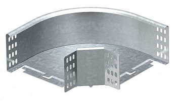 Угол для лотка горизонтальный 90град. 200х110 RB 90 120 FS OBO 7001916