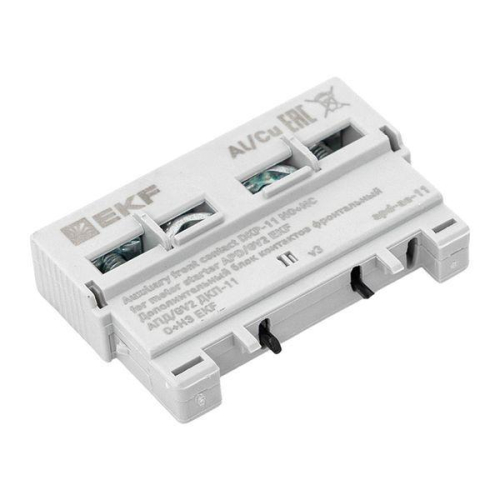 Контакт дополнительный фронтальный АПД/GV2 ДКП-11 НО+НЗ EKF apd-ae-11