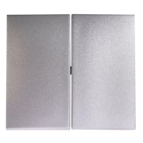 Панель лицевая Valena для 2-кл. выключателя алюм. IEK 770252