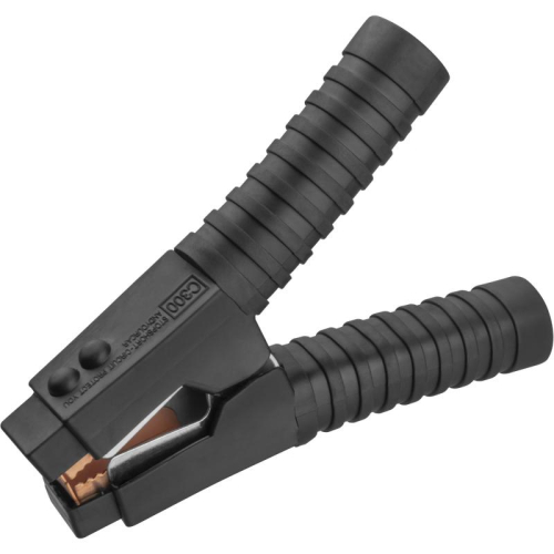 Зажим "крокодил" 500А 90 188 OAC-500A-200-B10 черн. (уп.10шт) ОНЛАЙТ 90188