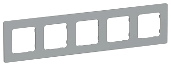 Рамка 5-м СП FLITE РУ-5-К-ФлС сер. IEK FI-M52-32-20-K03