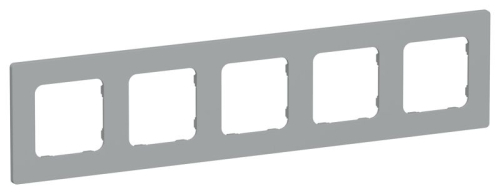 Рамка 5-м СП FLITE РУ-5-К-ФлС сер. IEK FI-M52-32-20-K03