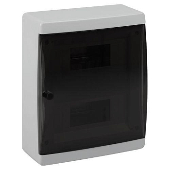 Корпус навесной COMFORT ЩРН-П-18 IP41 пластик. прозр. крышка бел. Эра Б0067239