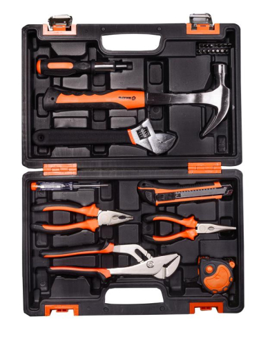 Набор инструмента бытовой в кейсе 23 предмета Вихрь 73/6/7/10