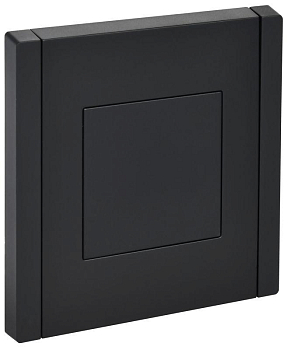 Заглушка с суппортом FORTE&PIANO FP141 черн. IEK FP-PL10-K02