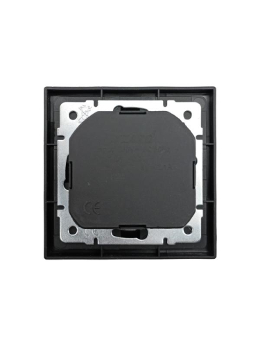 Розетка 1-м СП ZIMA IP20 + USB с заземл. механизм черн. бархат LEZARD 704-4288-181
