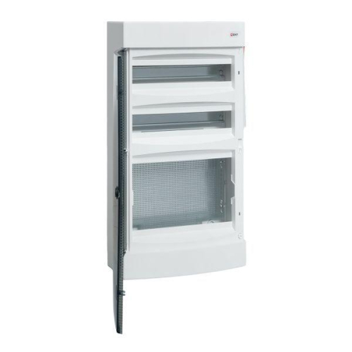 Щит комбинированный "Unix" прозр. дверь (2х18 модулей+1 монтажная плата) 4 габарит IP40 PROxima EKF ux-2x18+1m-n