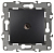 Розетка телевизионная одиночная TV 1мод. Эра12 12-3101-05 IP20 антрацит Эра Б0014709