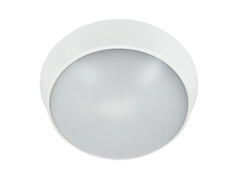 Светильник светодиодный WP 15 C 12W OP 840 D220 WH 220х80мм 12Вт 4000К IP65 ЖКХ круглый пылевлагозащ. бел. Русский Свет 15071523452