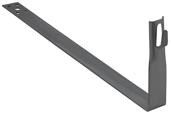 Держатель проводника круглого 6-8мм черепич. кровля L430мм оцинк. сталь TD IEK ZDP80-13-5-68-430