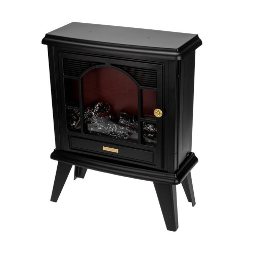 Камин светодиодный "Гранд Шале" с эффектом живого огня 45х18х56см работает от батареек 3хС (в комплект не входят) или от USB (в комплекте) черн. Neon-Night 511-024