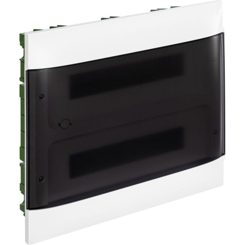 Щиток пластиковый встраиваемый Practibox S (в полые стены) 2х18 дым. дверь Leg 137577