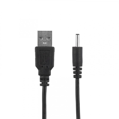 Кабель USB штекер - DC разъем питание 1.4х3.4мм спираль 1.5 метра Rexant 18-0235