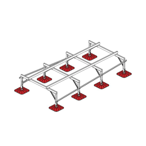 Конструкция опорная для установки оборудования TECHNORAPTOR FOOT 1500х3000 тип 2 KM-TR-F-SSEI-1500-3000-2 КМ TR0032