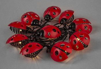 Светильник светодиодный (гирлянда "Божьи коровки") 93 843 NSL-90 IP44 на солнечн. батарее Navigator 93843