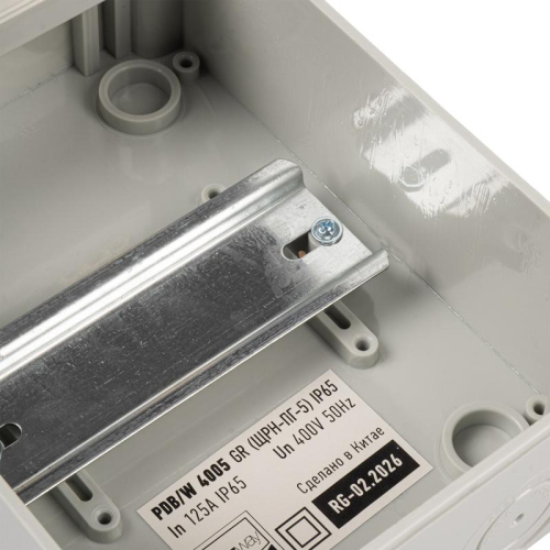 Бокс модульный накладной PDB/W 4005 GR (ЩРН-ПГ- 5) IP65 пластик. Pro JazzWay 5072053