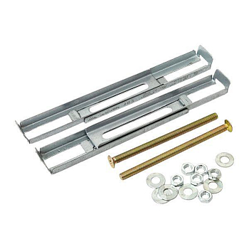 Набор для крепления светодиодных линейных светильников ДБО 60/120/150 к реечным потолкам EKF RAIL-KIT-LBL