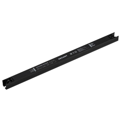 Источник питания (драйвер) 12В 36Вт IP20 с разъемами под винт ультратонкий Rexant 200-1032