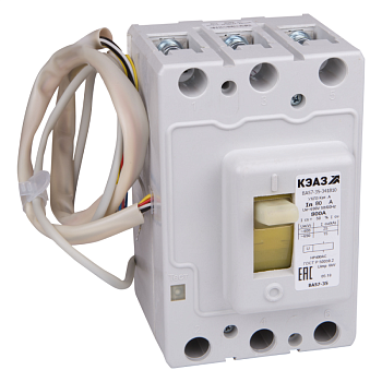 Выключатель автоматический 250А 2500Im ВА57-35-341210 УХЛ3 690В AC НР=230В AC/220В DC КЗ№6 КЭАЗ 226618