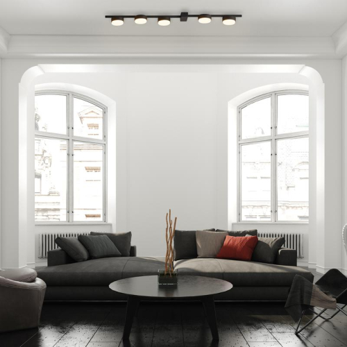 Светильник потолочный Lamia 5х40Вт GX53 IP20 Freya FR5182CL-05B