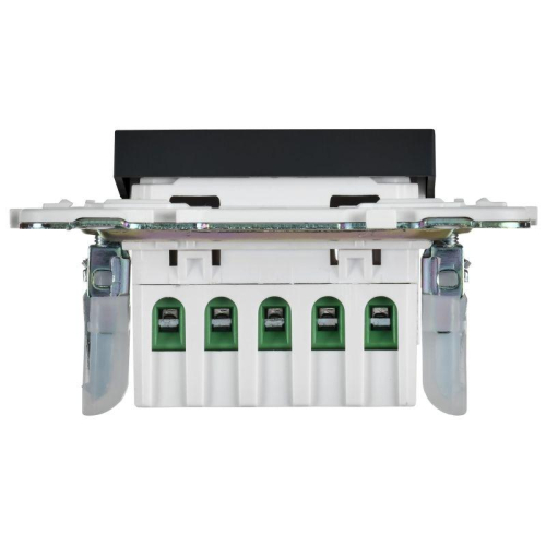 Кнопка звонка SKANDY 10А SK-V17Bl для отелей с индикацией черн. IEK SK-V14-2-10-K02