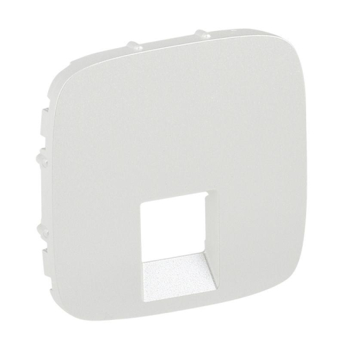 Панель лицевая Valena Allure для 1-м розеток телефонных/компьютерных жемчуж. Leg 755419