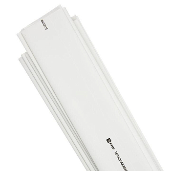 Трубка термоусадочная ТУТ нг 14/7 бел. 1м (уп.50м) PROxima EKF tut-14-w-1m