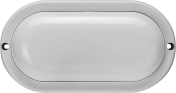 Светильник светодиодный 90 127 OBL-O4-12-6.5K-WH-IP65-LED 12Вт 6500К IP65 1150лм ЖКХ овал бел. (аналог НПП) ОНЛАЙТ 90127