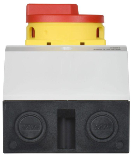 Переключатель кулачковый 16А (сх. 90) в боксе закрытая рукоятка авар. IEK MI-CS22-016-090