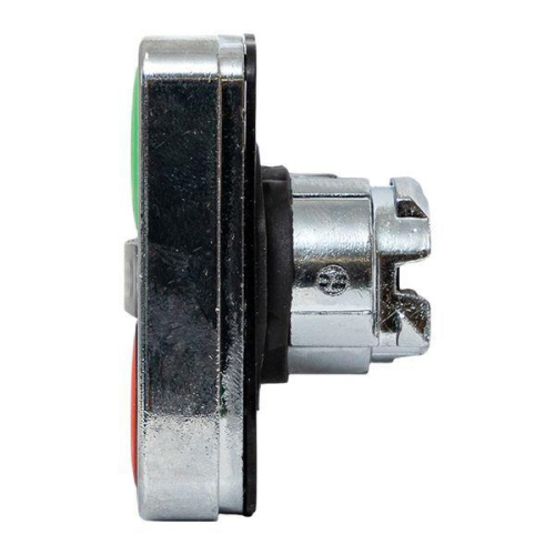 Механизм кнопки исполнительный XB4 "пуск-стоп" плоский возвратный без фиксации с подсветкой IP65 EKF XB4BW83-65