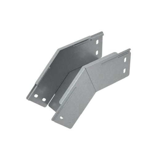 Угол для лотка вертикальный внешний 45град. 150х100 "ПЛЮС" INOX316L КМ PL10910