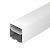 Профиль LINE-S-7575-3000 WHITE L3000 алюм. Arlight 041860