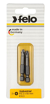 Бита крестовая PZ 2х50 (блист.2шт) FELO 02102536