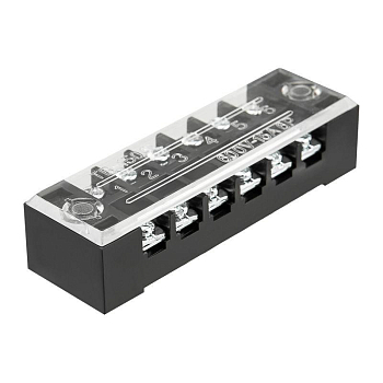 Блок зажимов клеммный БЗН ТВ-1506 1.5кв.мм 15А 6 пар Rexant 11-2153