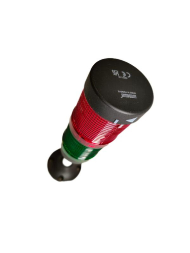 Колонна сигнальная 50мм стробоскоп FLESH 220В красн./зел. EMAS IK52F220XM03
