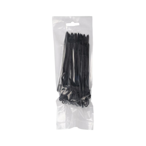 Хомут кабельный PCT-S 3.6х150-100BL 3.6х150 PA6.6 черн.(уп.100шт) JazzWay 5055612